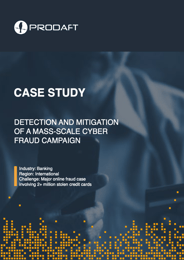 Detection and Mitigation of a Mass-scale cyber fraud campaign
